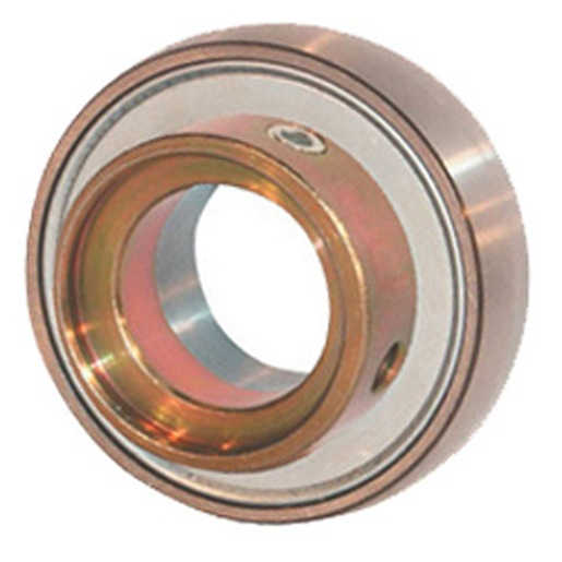 Insert Bearing; 7/8" Bore; 1.221" Length Thru Bore; Narrow Inner Ring; 0.591" Outer Race Width; Spherical; 2-3/64" Outside Diameter; Relubricatable; Double Lip Contact Seal; Eccentric Collar Mounting Method; No Snap Ring; Ball Bearing Rolling Element