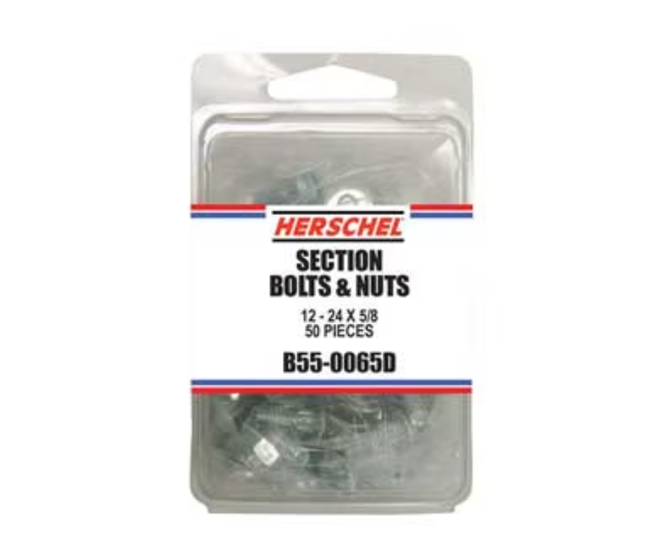 Herschel Universal Bolt & Nut Kit. 50 Per Pack.