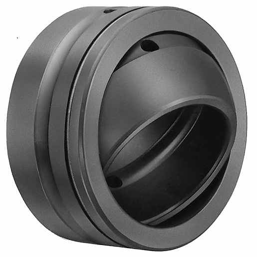 Spherical Plain Bearing; 3/4" Bore; 0.562" Housing Width; 1-1/4" Outside Diameter; Complete with Outer and Inner Ring; Self Aligning; Steel Outer Member; Steel Ball; 2 Seals; 21/32" Overall Width; Relubricatable
