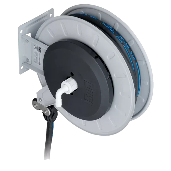 Piusi Automatic hose reel for DEF filling tanks. 3/4" x 25'