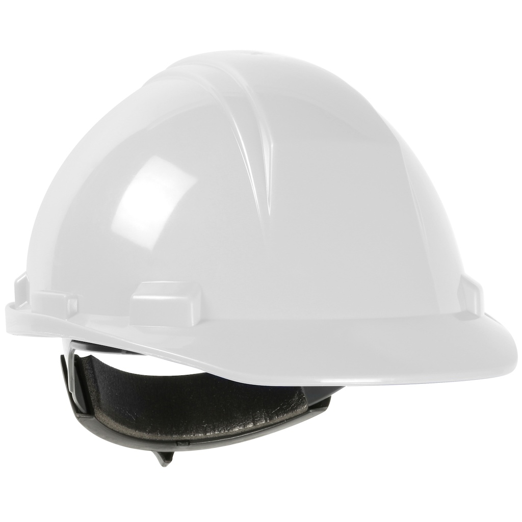 Extra lateral protection CSA Type 2 "super lightweight" high density polyethylene hard hat