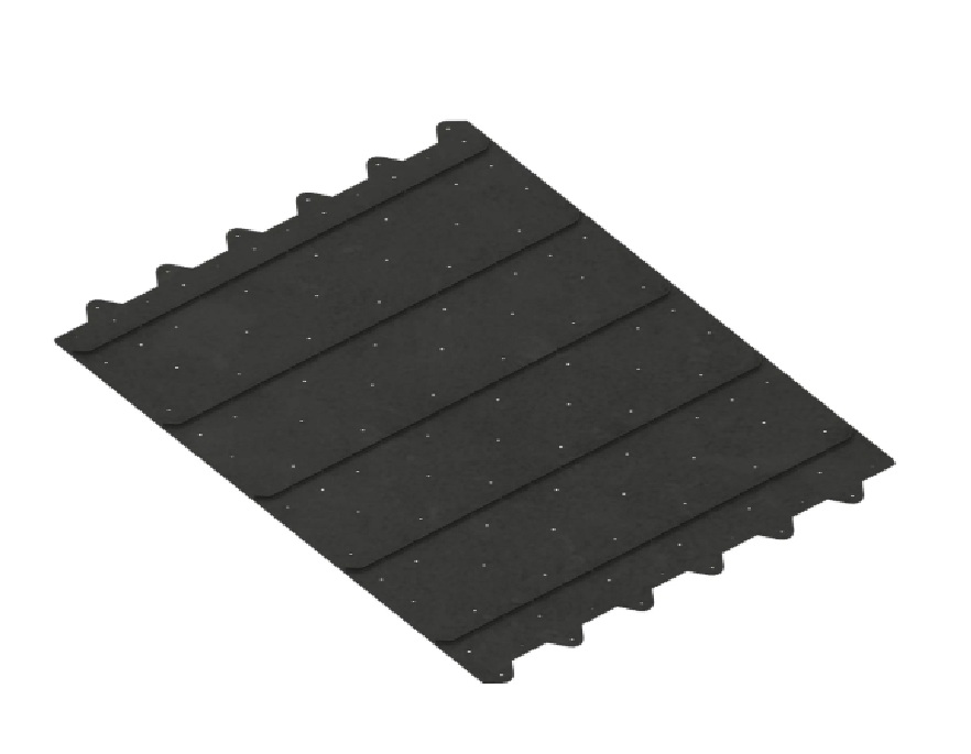 John Deere 615 Rear Pick Up Belt. 44.48" x 67.71"