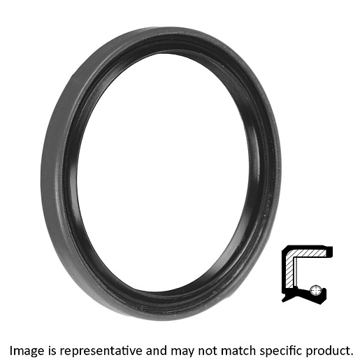 60MM Shaft Dia; 80MM Housing Bore; 8MM Nominal Width; Nitrile Lip; Solid Seal; 8MM Actual Width; Spring Loaded; 2 Sealing Lips