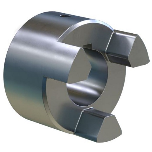 Jaw Coupling Hub; 25MM Bore; 53.975MM Hub Dia; Jaw Coupling; Hub; Shaft; Finished Bore; Keyway; 53.975MM Outside Diameter; 25.4MM Length Thru Bore