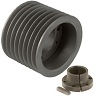 Transmission Pulley; 8 Grooves; 27.4" Outside Diameter; Bushed; J Bushing Series; C Belt Series