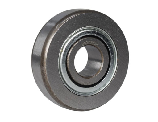 [RBL-203KRR3] Single Row Ball Bearing; 5/8" Bore; 2" Outside Diameter; 0.591" Outer Race Width; 2 Seals; Macdon Reel 