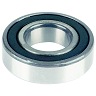 [203KRR6] Single Row Ball Bearing; 0.64" Bore; 1.85" Outside Diameter; 0.472" Outer Race Width; 2 Seals