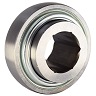 [RBL-207KRRB9] Single Row Ball Bearing; 1.125" Bore; 72MM Outside Diameter; 17MM Outer Width; 37.7MM Inner Width; 2 Seals; Wide Inner Ring