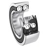 [3208B-2RS] Angular Contact Ball Bearing; 40MM Bore; 80MM Outside Diameter; 30.2MM Width; 2 Seals; No Flush Ground; Double Row of Balls