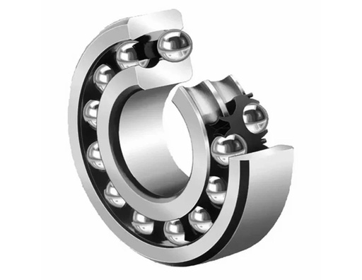[4211-BTVH] Ball Bearing; Double Row; 100MM Outside Diameter; 25MM Outer Race Width; Plastic Cage; C0-Medium Internal Clearance