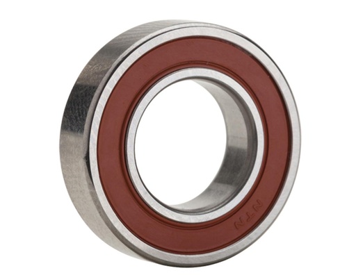 [6203-2RS] Radial/Deep Groove Ball Bearing - Straight Bore, 17 mm ID, 40 mm OD