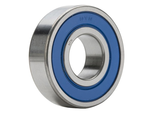 [6205LLB/25.4] Single Row Ball Bearing; 25MM Bore; 52MM Outside Diameter; 15MM Outer Race Width; 2 Seals; NTN