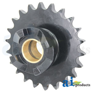 [A-87032323] Case/New Holland 22 Tooth Sprocket & Half Clutch For Drive Rollers On Round Balers