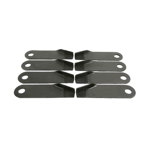 [AP8-AH205909] John Deere Straw Chopper Paddle Blade Set. 4 Left Hand & 4 Right Hand