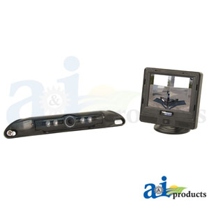 [AI-CC35M1C] CabCam Wired 3.5" Dig Color Video W/License Plate Camera