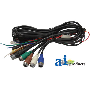 [AI-TB22PH] CabCAM 22 Pin Power Harness, Touch Button Monitor
