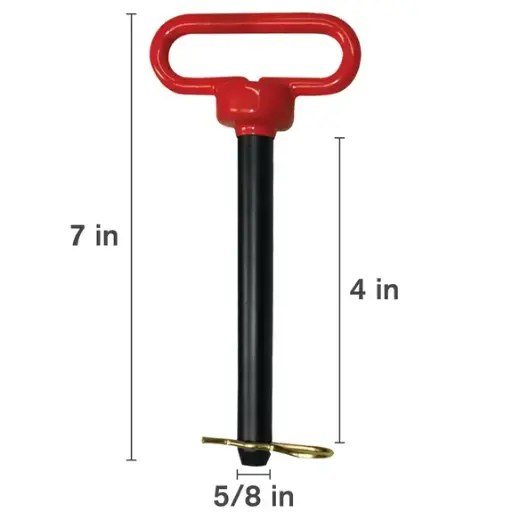 [BE-702HPR] Hitch Pin; 5/8" x 4"