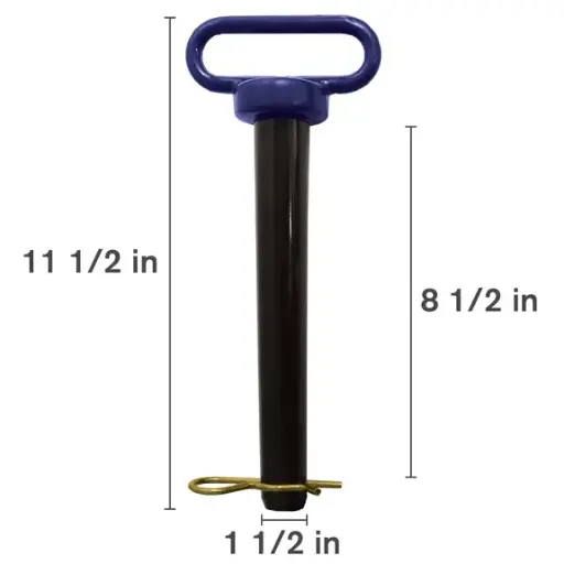 [BE-719HPBLU] Hitch Pin; 1-1/2" x 8 1/2"