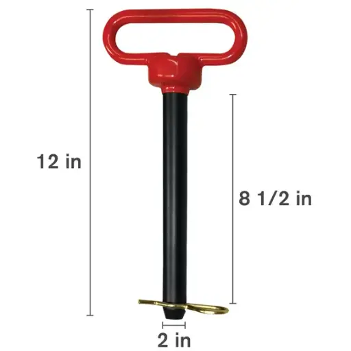 [BE-732HPR] Hitch Pin; 2" X 12"