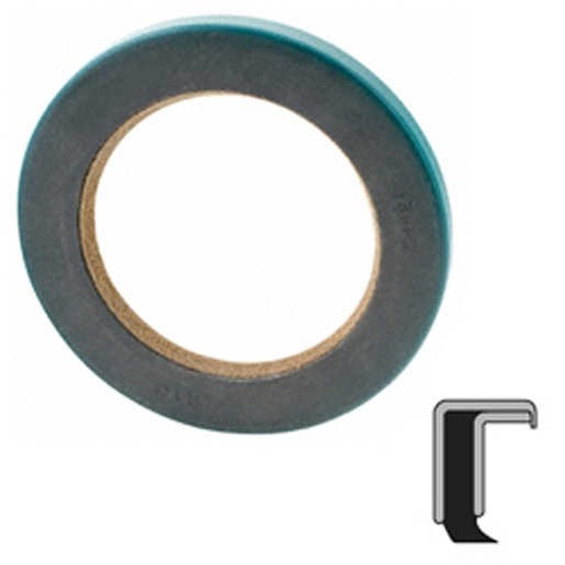 [C/R-17187] Lip Seal; 1.734" Shaft Dia; 2.401" Housing Bore; 0.21" Nominal Width; Nitrile Lip; Solid Seal