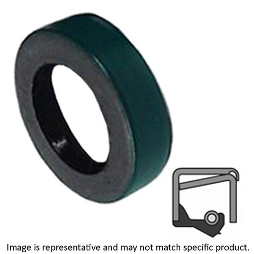 [C/R-20055] Lip Seal; 2" Shaft Dia; 3.061" Housing Bore; 1/2" Nominal Width; Nitrile Lip; Solid Seal