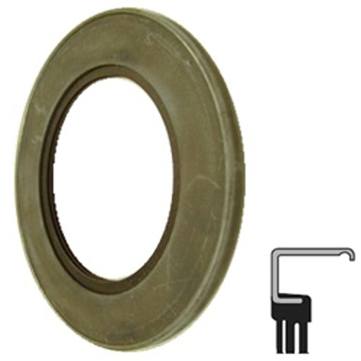 [C/R-20674] Lip Seal; 2-1/16" Shaft Dia; 3.15" Housing Bore; 17/64" Nominal Width; Nitrile Lip; Solid Seal