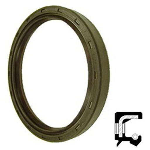 [C/R-35X72X10] Lip Seal; 35MM Shaft Dia; 72MM Housing Bore; 10MM Nominal Width; Nitrile Lip; Solid Seal