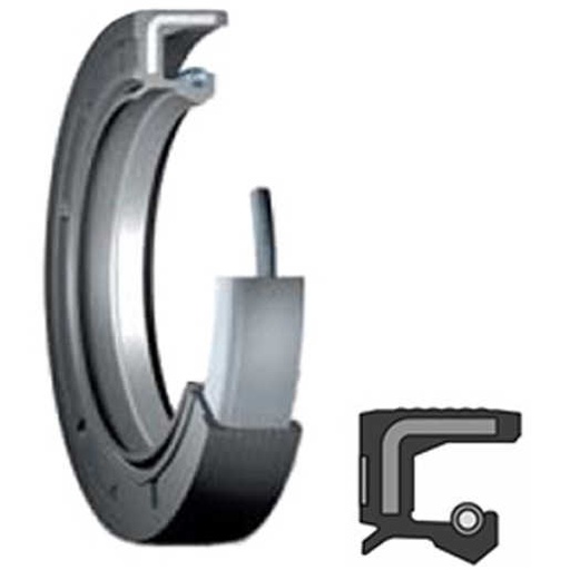 [C/R-38X62X7] Lip Seal; 38MM Shaft Dia; 62MM Housing Bore; 7MM Nominal Width; Viton Lip; Solid Seal