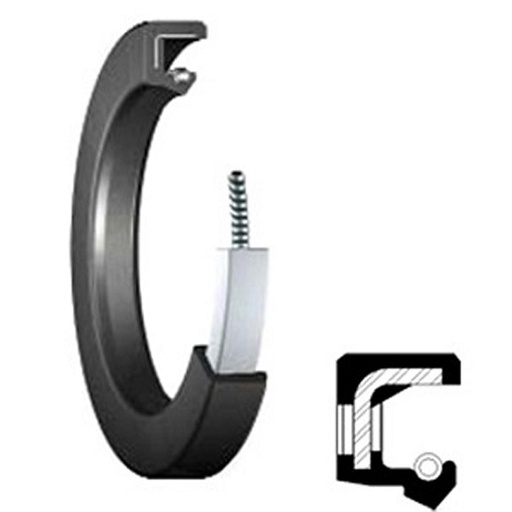 [C/R-40X55X8] Lip Seal; 40MM Shaft Dia; 55MM Housing Bore; 8MM Nominal Width; Nitrile Lip; Solid Seal