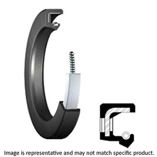 [C/R-40X80X10] 40MM Shaft Dia; 80MM Housing Bore; 10MM Nominal Width; Nitrile Lip; Solid Seal