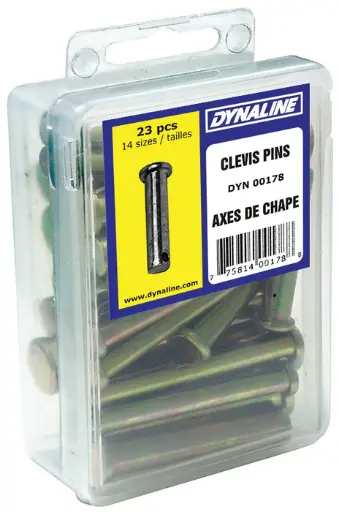 [DYN-00178] Clevis Pin Dynakit, 14 Sizes / 23 Pieces
