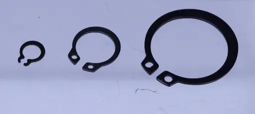 [DYN-10106] External Retainer Ring Assort., 300 Pieces / 18 Sizes