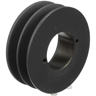 [ECC-2AK39H] Transmission Pulley; 2 Grooves; 3-3/4" OD; Bushed; 3L | 4L | A Belt Series;