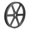 [2BK160H] Transmission Pulley; 2 Grooves; 15-3/4" Outside Diameter; Bushed; H Bushing Series; 4L | A | 5L | B Belt Series