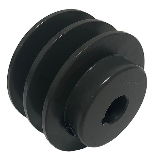 [2BK36X1-1/8] Transmission Pulley; 1-1/8" Bore; 2 Grooves; 3-3/4" Outside Diameter; Finished Bore; No Bushing; 4L | A | 5L | B Belt Series
