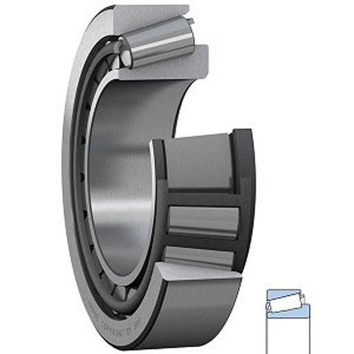 [ECC-30205] Tapered Roller Bearing Assembly; Standard Precision; 25MM Bore; 52MM Outside Diameter; 16.25MM Width