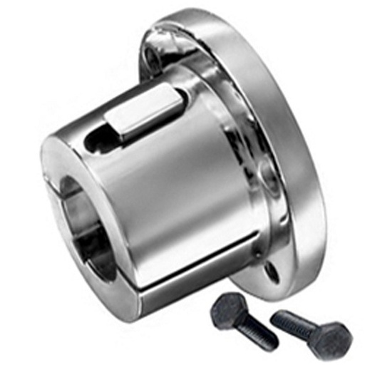 [H24MM] 24MM Bore; 41.275MM Outside Diameter; 31.75MM Length Thru Bore; H Bushing Series; Keyway; Split Taper Bushing Style