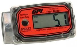 [MSC-GPI-113255-2] Fuel Flow Meter with aluminum housing, NPT, 1", 10 to 100 LPM