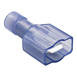 [MSC-1864-15] 16-14 AWG .250 Nylon Double Bump Male Quick Connectors