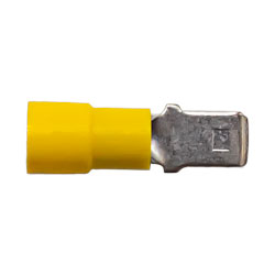 [MSC-1956-BP] 12-10 AWG .250 Vinyl Male Quick Connectors