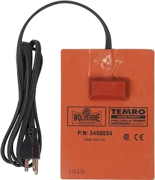 [MSC-3400033] Silicone Pad Adhesive CSA/Ce 250W 120V 2.1A 3X 4-1/4 Inch