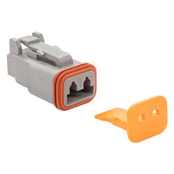 [MSC-7991-11] 2-Way Deutsch DT Series Plug & Wedgelock