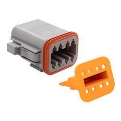 [MSC-7999-11] 8-Way Deutsch DT Series Plug & Wedgelock