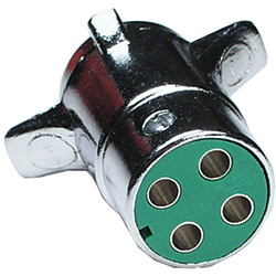 [MSC-9472-BP] 4 Pole Male Plug Trailer Connector