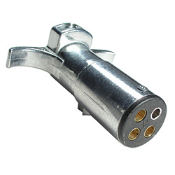 [MSC-9472HD-BP] 4 Pole Male Plug Heavy Duty Trailer Connector