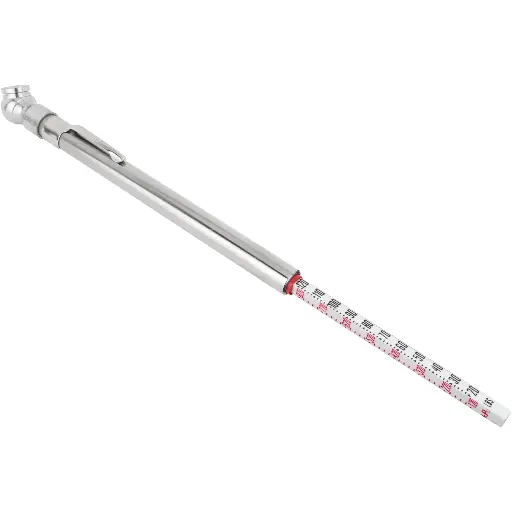 [MSC-S-925] Tire Pressure Gauge, 20-120 PSI Single Head Air Chuck, Milton