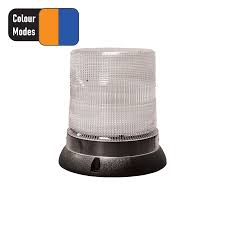 [UNI-BOND-E-728AB] 3 In 1 LED Beacon Light; Amber/Blue