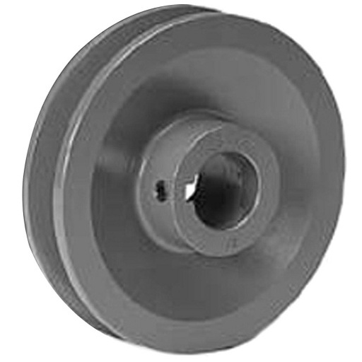 [BK28-1/2] Transmission Pulley; 1/2" Bore; 1 Groove; 2.95" Outside Diameter; Finished Bore; 4L | A | 5L | B Belt Series