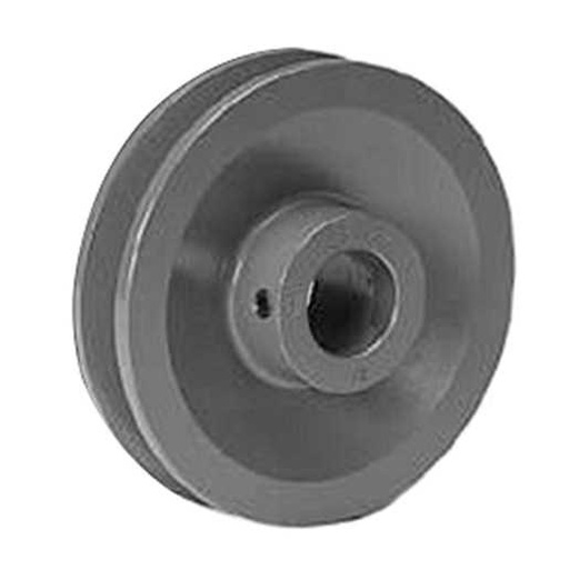 [RBL-BK30-1/2] Transmission Pulley; 1/2" Bore; 1 Groove; 3.15" Outside Diameter; Finished Bore; 4L | A | 5L | B Belt Series