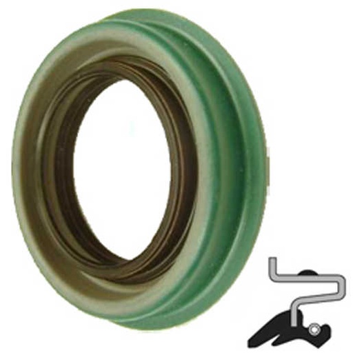 [C/R-29188] Lip Seal; 2-15/16" Shaft Dia; 3-15/16" Housing Bore; 0.643" Nominal Width; Viton Lip; Solid Seal